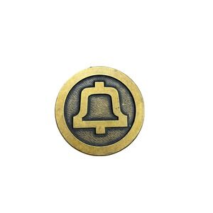 Vintage Southwestern Bell Telephone 4 Year Perfect Attendance Belt Buckle Brass